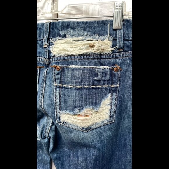 Joe's Vintage Series 1971 100% Cotton Medium Wash Boot Leg Jeans Pants W 28 - Picture 8 of 10